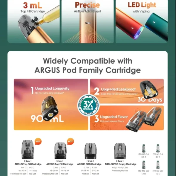 Voopoo Argus G2 Mini Pod Kit - Image 4