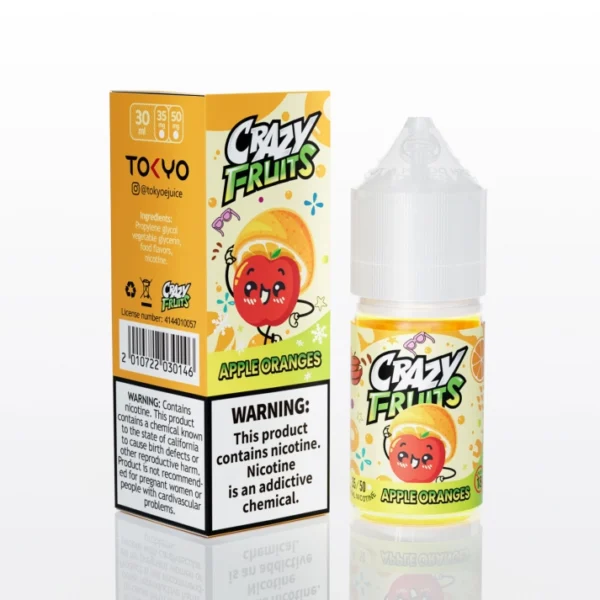 TOKYO CRAZY FRUITS APPLE ORANGES 30ML