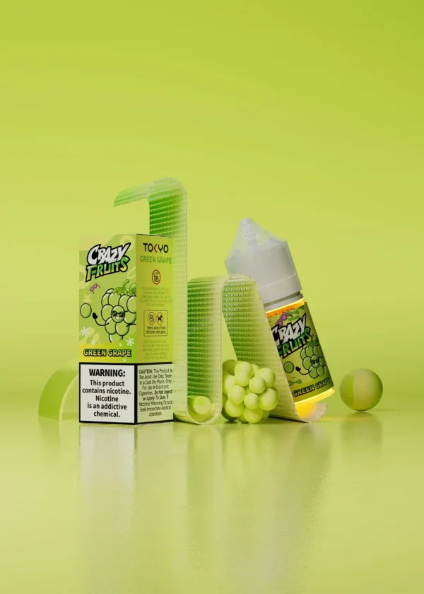 Tokyo Crazy Fruits Green Grape 30ML - Image 2