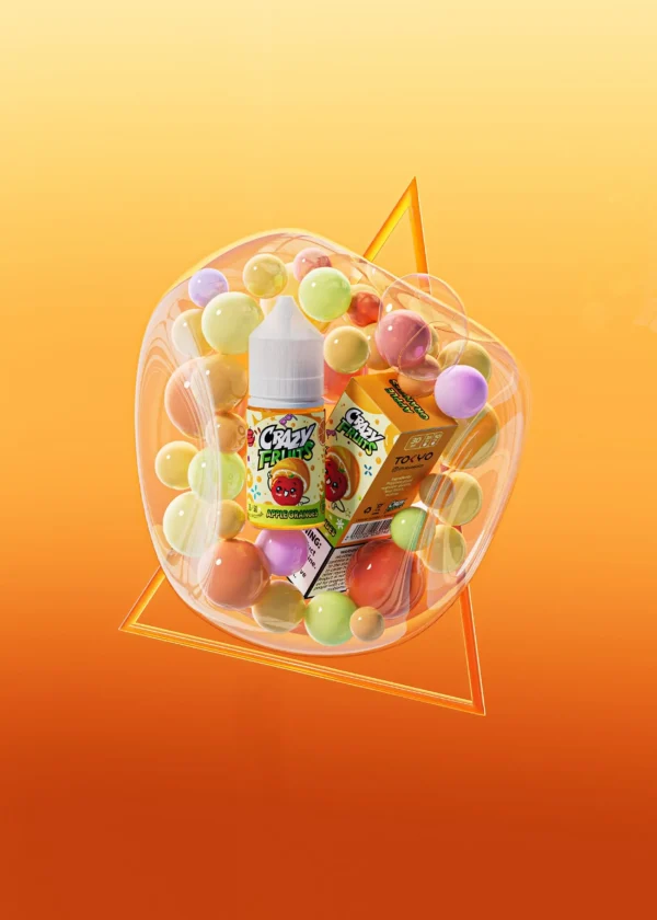 TOKYO CRAZY FRUITS APPLE ORANGES 30ML - Image 2