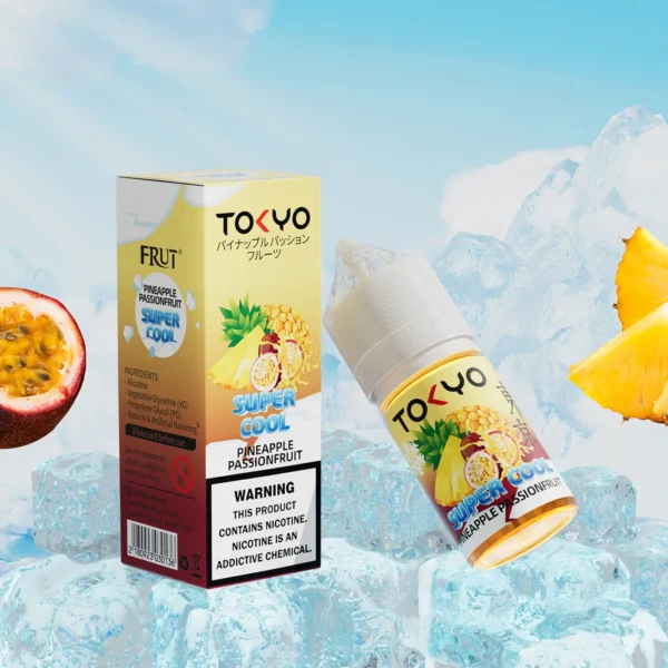 Tokyo Super Cool Pineapple Passion Fruit 30ML - Image 2